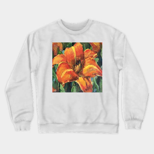 Daylily Crewneck Sweatshirt by Susan1964